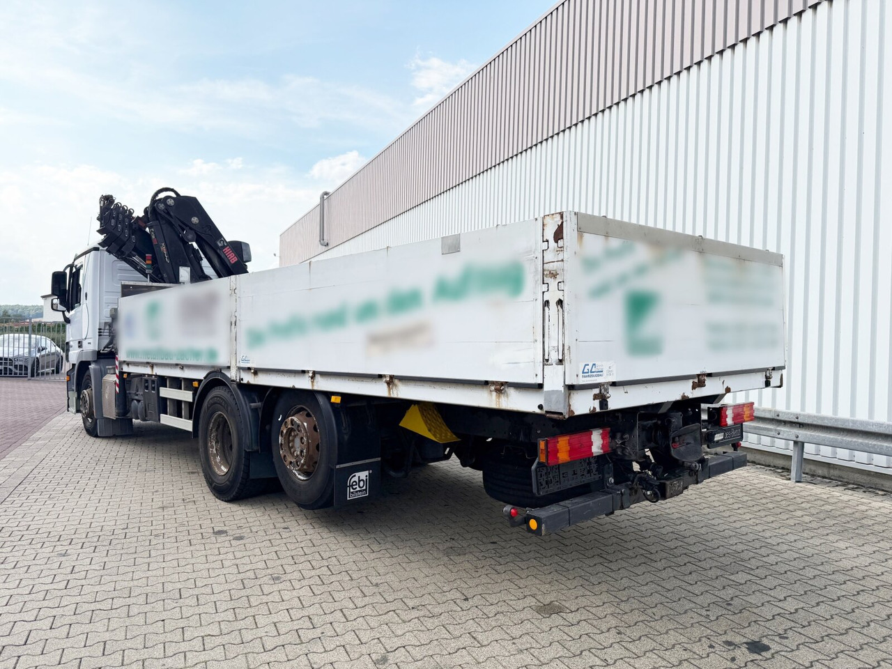 Crane truck, Dropside/ Flatbed truck Mercedes-Benz Actros 2532 L 6x2 Actros 2532 L 6x2, Liftachse, Kran Hiab 244EP-5 HiDuo, Funk: picture 13 Crane truck, Dropside/ Flatbed truck Mercedes-Benz Actros 2532 L 6x2 Actros 2532 L 6x2, Liftachse, Kran Hiab 244EP-5 HiDuo, Funk: picture 13