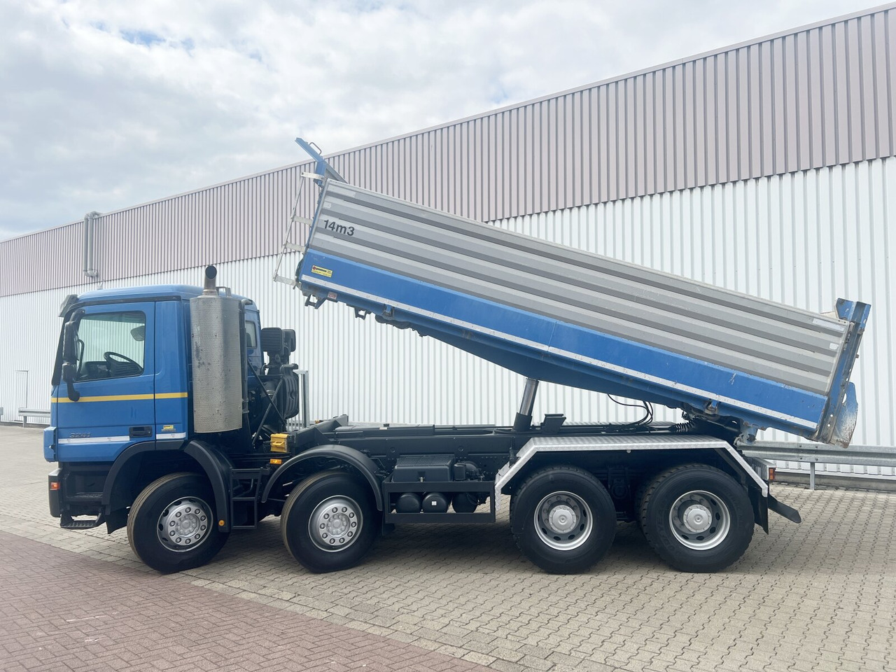 Tipper Mercedes-Benz Actros MP 3, 3241/8x4, Actros MP 3, 3241/8x4, Alukipper Bordmatik, Kli-Ret: picture 12 Tipper Mercedes-Benz Actros MP 3, 3241/8x4, Actros MP 3, 3241/8x4, Alukipper Bordmatik, Kli-Ret: picture 12
