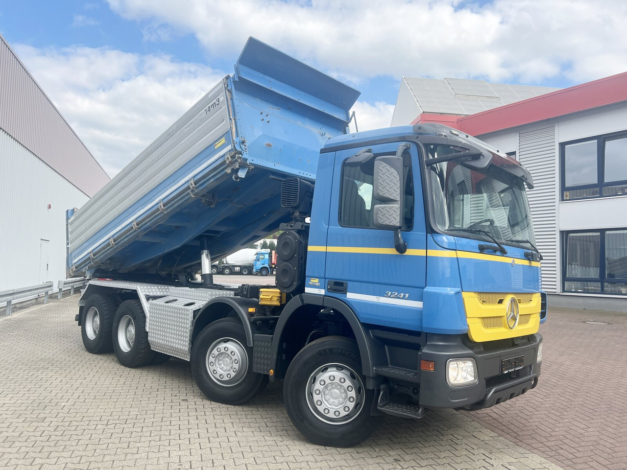 Tipper Mercedes-Benz Actros MP 3, 3241/8x4, Actros MP 3, 3241/8x4, Alukipper Bordmatik, Kli-Ret: picture 8 Tipper Mercedes-Benz Actros MP 3, 3241/8x4, Actros MP 3, 3241/8x4, Alukipper Bordmatik, Kli-Ret: picture 8