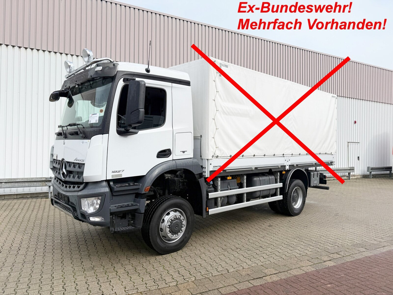 Mercedes-Benz Arocs 1827/30 A 4x4 Arocs 1827/30 A 4x4, mehrfach vorhanden! - Cab chassis truck: picture 1 Mercedes-Benz Arocs 1827/30 A 4x4 Arocs 1827/30 A 4x4, mehrfach vorhanden! - Cab chassis truck: picture 1