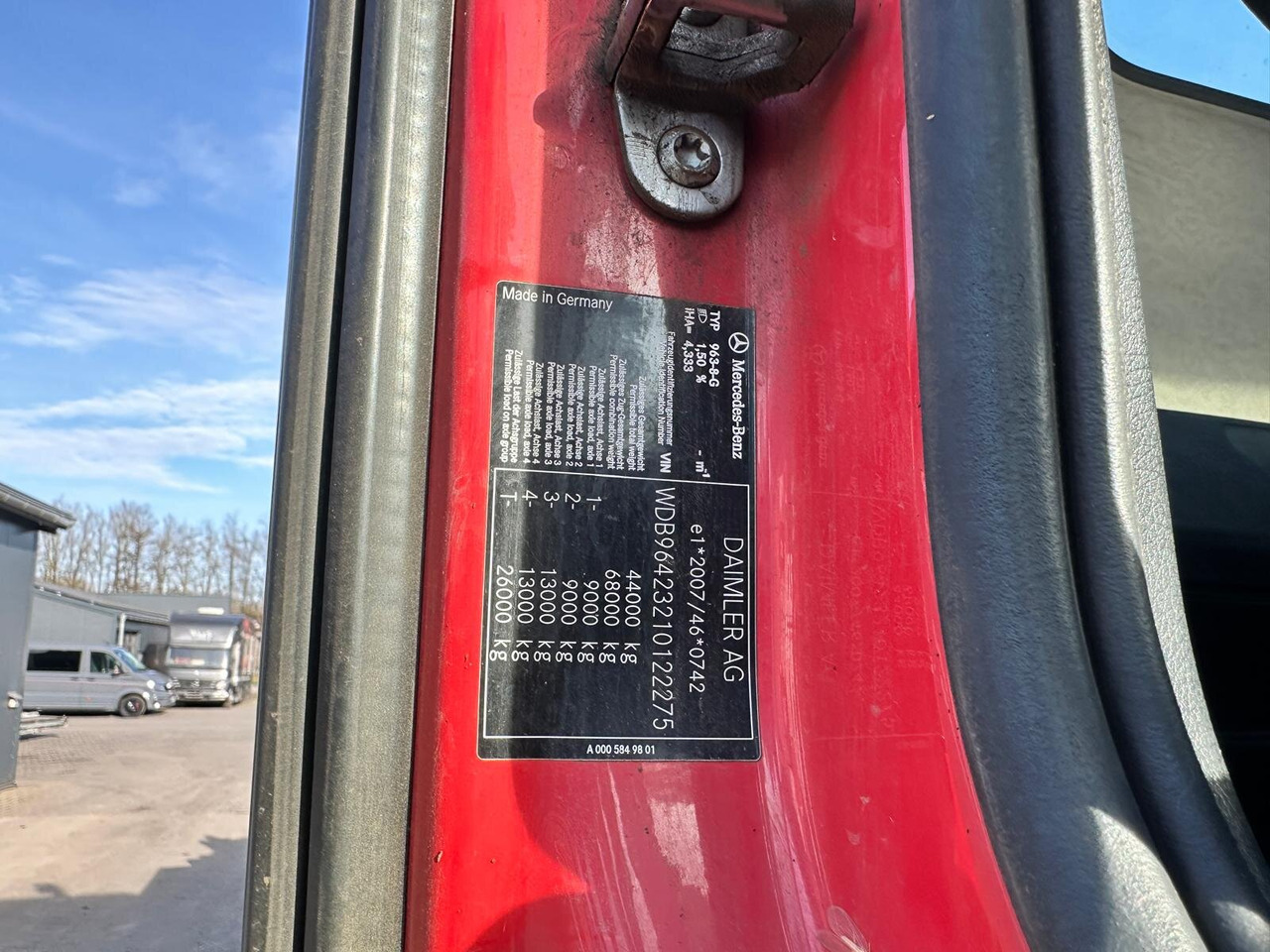 Mercedes-Benz Arocs 4148 AK 8x6/4 Arocs 4148 AK 8x6/4, Grounder, Turbo-Retarder-Kupplung - Hook lift truck: picture 4 Mercedes-Benz Arocs 4148 AK 8x6/4 Arocs 4148 AK 8x6/4, Grounder, Turbo-Retarder-Kupplung - Hook lift truck: picture 4