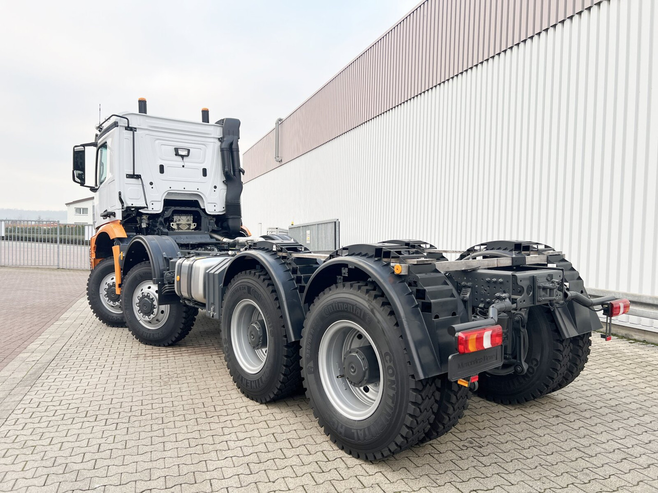 New Dumper Mercedes-Benz Arocs 4151 AK 8x8/4 Arocs 4151 AK 8x8/4, Grounder, Meiller Stahlmulde 18m³: picture 12
