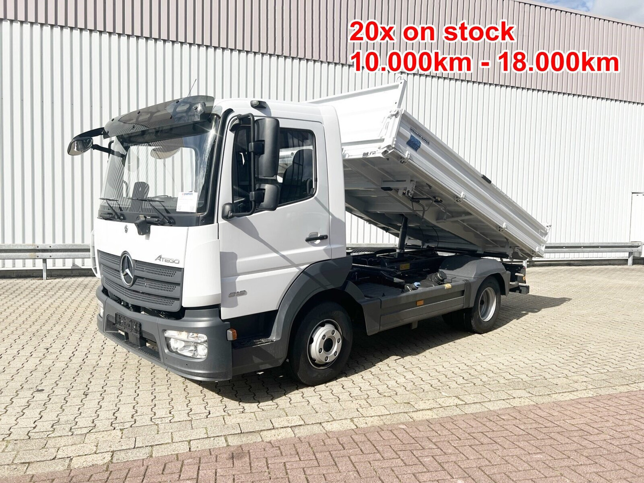 Mercedes-Benz Atego 818/23 K 4x2 Atego 818/23 4x2, 2x AHK, Meiller-Kipper, mehrfach Vorhanden! - Cab chassis truck: picture 1 Mercedes-Benz Atego 818/23 K 4x2 Atego 818/23 4x2, 2x AHK, Meiller-Kipper, mehrfach Vorhanden! - Cab chassis truck: picture 1