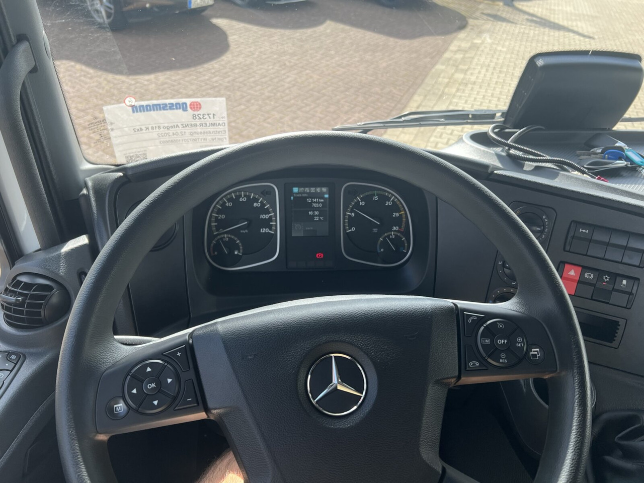 Tipper Mercedes-Benz Atego 818 K 4x2 Atego 818 K 4x2, 2x AHK, Meiller-Kipper, mehrfach Vorhanden!: picture 5