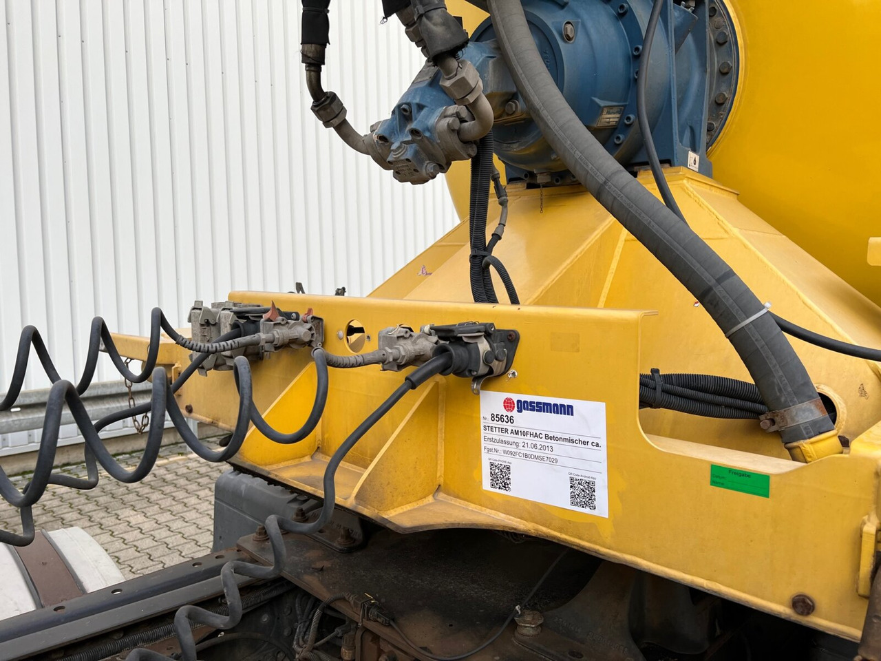 Concrete mixer semi-trailer STETTER AM10FHAC Betonmischer ca. 10m³ STETTER AM10FHAC Betonmischer ca. 10m³: picture 13 Concrete mixer semi-trailer STETTER AM10FHAC Betonmischer ca. 10m³ STETTER AM10FHAC Betonmischer ca. 10m³: picture 13