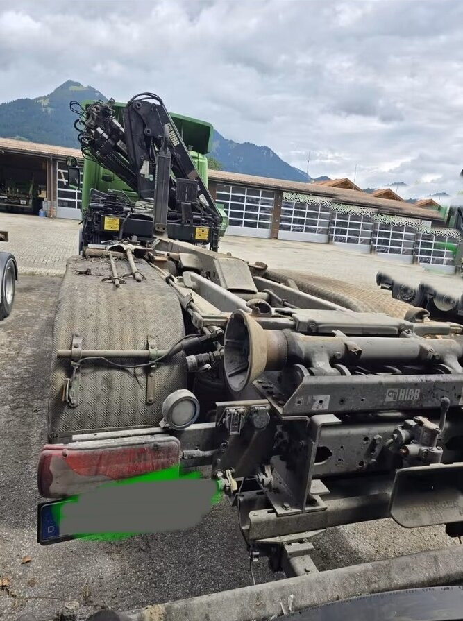 Scania Scania G 480/6x2-4 Scania G 480/6x2-4, Lenk-Liftachse, Hiab Kran Funk 166 HD-3, Abroller XR 18 S 59 - Hook lift truck, Crane truck: picture 3 Scania Scania G 480/6x2-4 Scania G 480/6x2-4, Lenk-Liftachse, Hiab Kran Funk 166 HD-3, Abroller XR 18 S 59 - Hook lift truck, Crane truck: picture 3