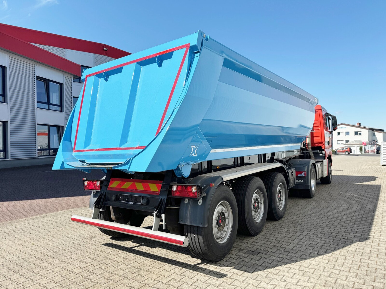 New Semi-trailer Euro ATM 27 Euro ATM 27, HARDOX Stahlmulde ca. 27m³, Liftachse: picture 9