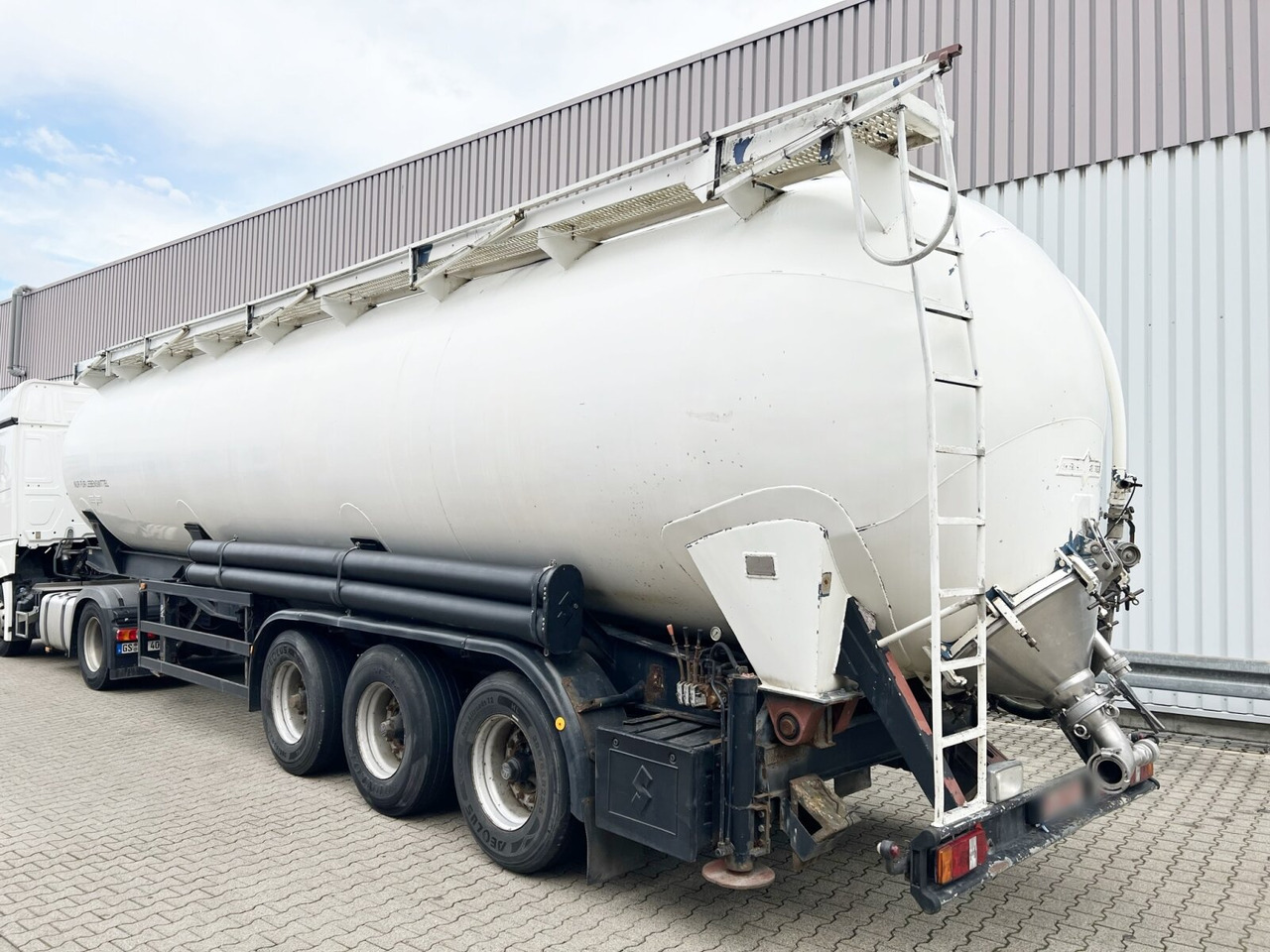 Silo semi-trailer Spitzer SK 2453 ZIC SK 2453 ZIC, Kippsilo ca. 53m³: picture 8