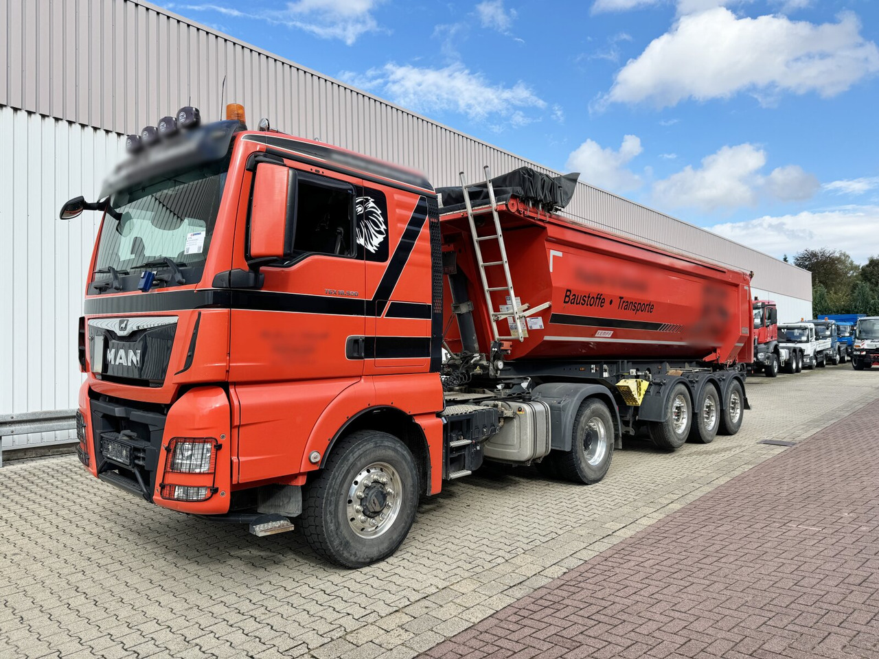 Tractor unit MAN TGX 18.500 4X4H BLS TGX 18.500 4X4H BLS, PriTarder, HydroDrive, Kipphydraulik: picture 8