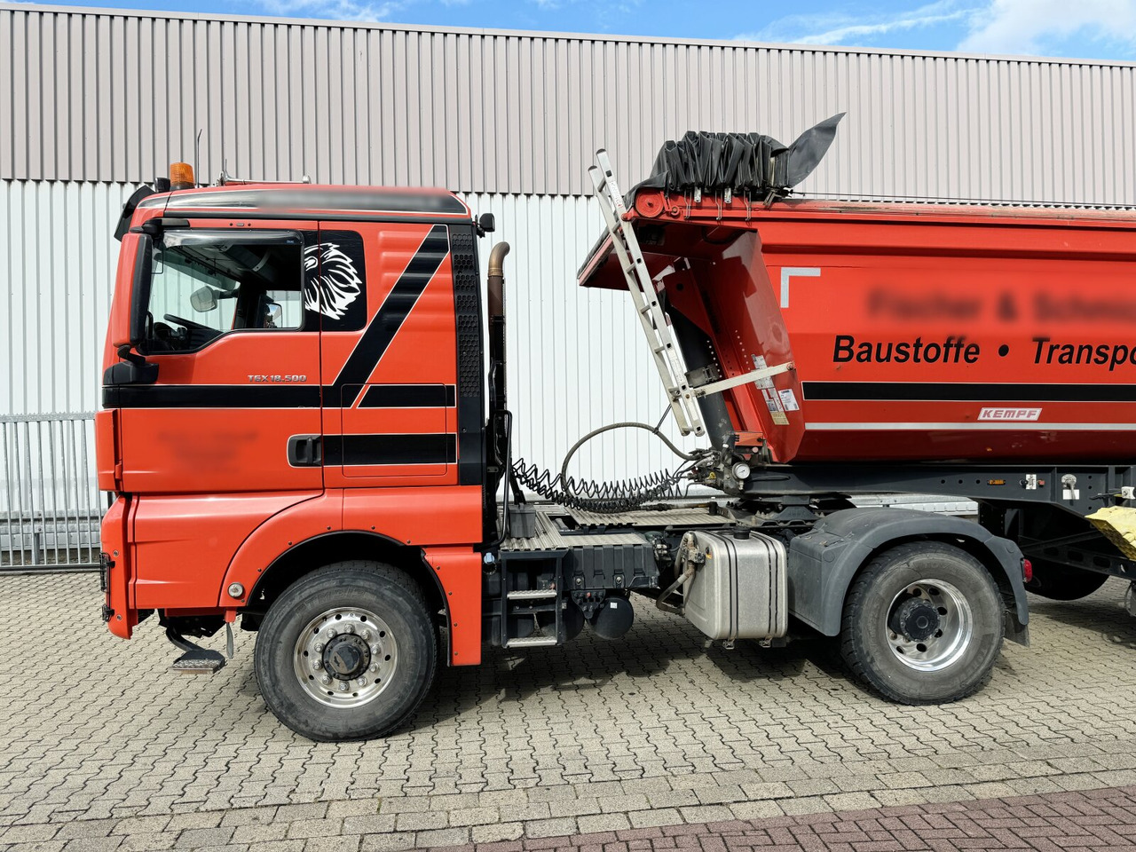 Tractor unit MAN TGX 18.500 4X4H BLS TGX 18.500 4X4H BLS, PriTarder, HydroDrive, Kipphydraulik: picture 12