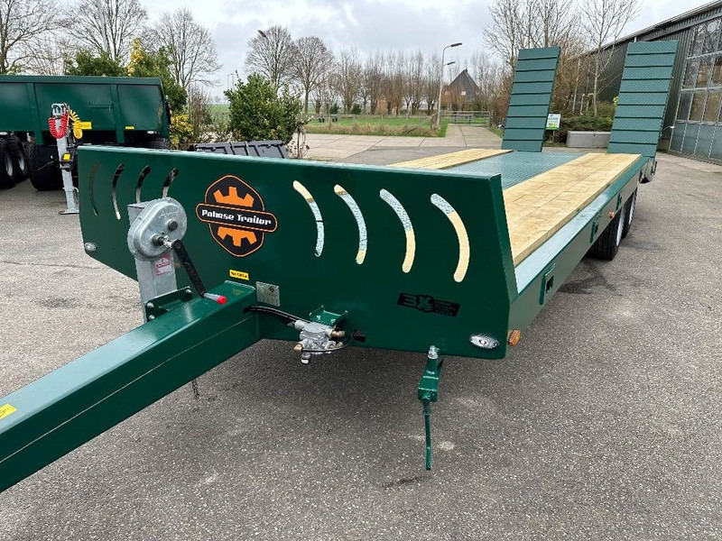 New Autotransporter trailer Palmse Trailer PT5750 oprijwagen machine transporter: picture 11