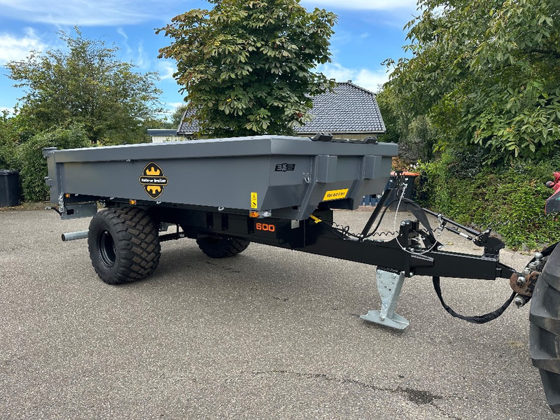 Palmse Trailer PT600E-1A bakkenwagen kipper dumper mobiele kraan - Tipper trailer: picture 1 Palmse Trailer PT600E-1A bakkenwagen kipper dumper mobiele kraan - Tipper trailer: picture 1