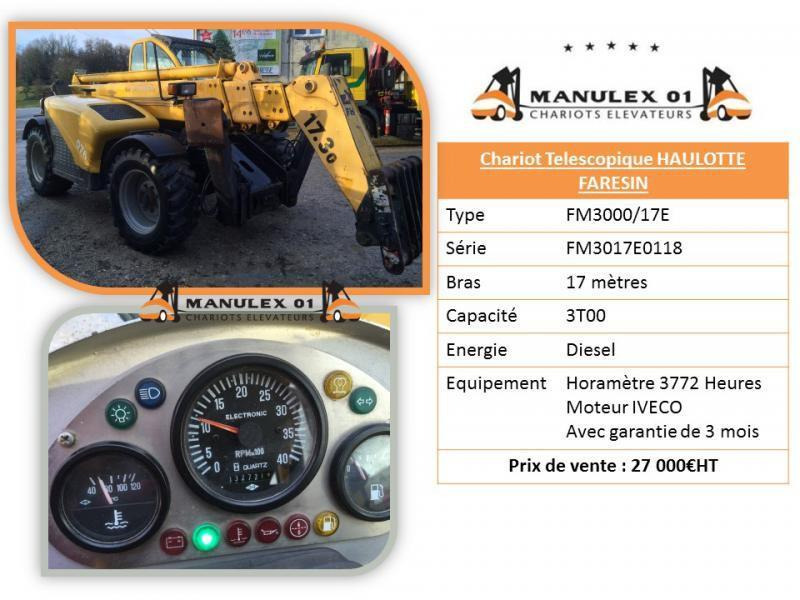 Faresin-Haulotte FM3000/17E - Telescopic handler: picture 2 Faresin-Haulotte FM3000/17E - Telescopic handler: picture 2