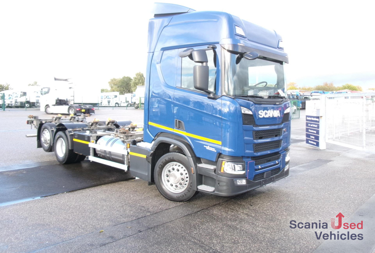 SCANIA R 410 B6x2*4NB - LNG!!! - Container transporter/ Swap body truck: picture 1 SCANIA R 410 B6x2*4NB - LNG!!! - Container transporter/ Swap body truck: picture 1