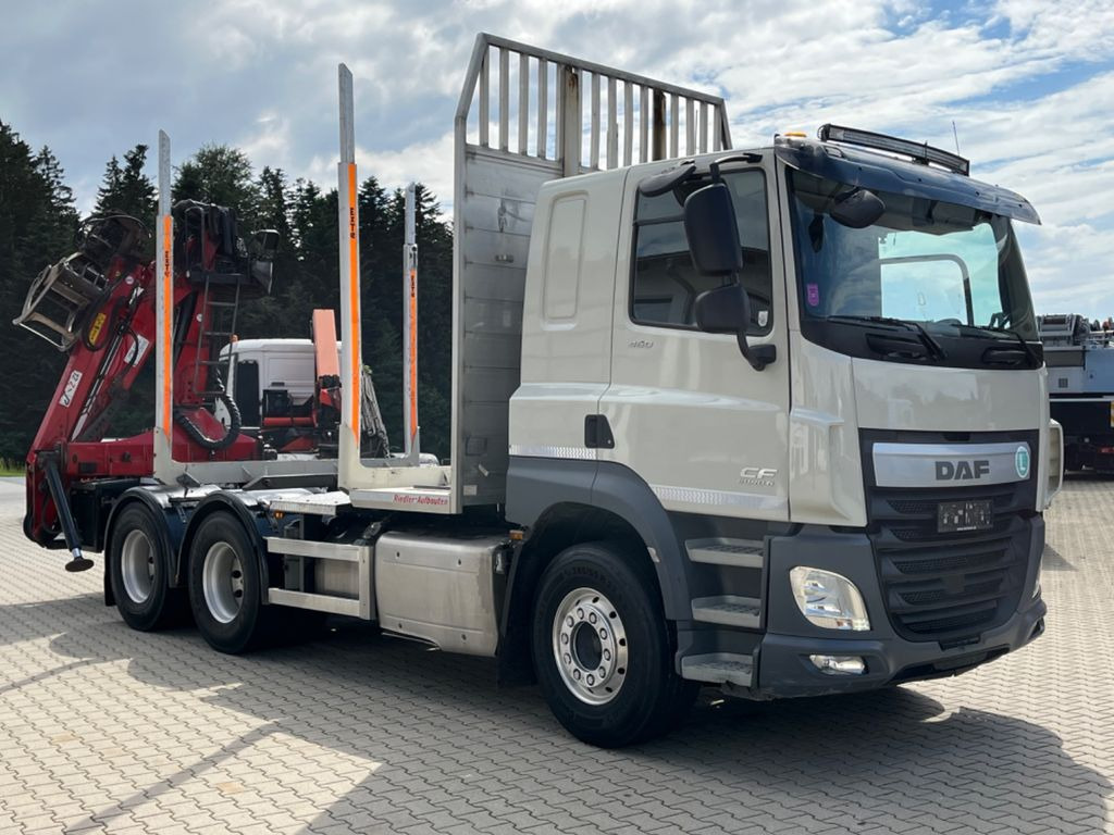 DAF CF 460 6x4 mit Riedler Holzaufb. Penz Kran 12Z DAF CF 460 6x4 mit Riedler Holzaufb. Penz Kran 12Z - Log truck, Crane truck: picture 2 DAF CF 460 6x4 mit Riedler Holzaufb. Penz Kran 12Z DAF CF 460 6x4 mit Riedler Holzaufb. Penz Kran 12Z - Log truck, Crane truck: picture 2