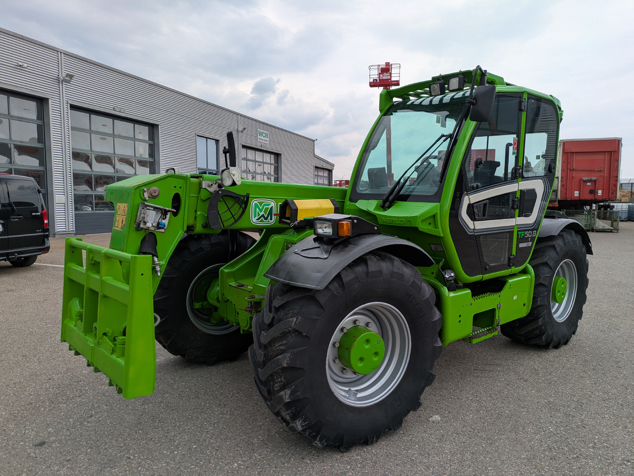 MERLO TF50.8T -120 Teleskoplader ZM3 Aufnahme - Telescopic wheel loader: picture 1 MERLO TF50.8T -120 Teleskoplader ZM3 Aufnahme - Telescopic wheel loader: picture 1