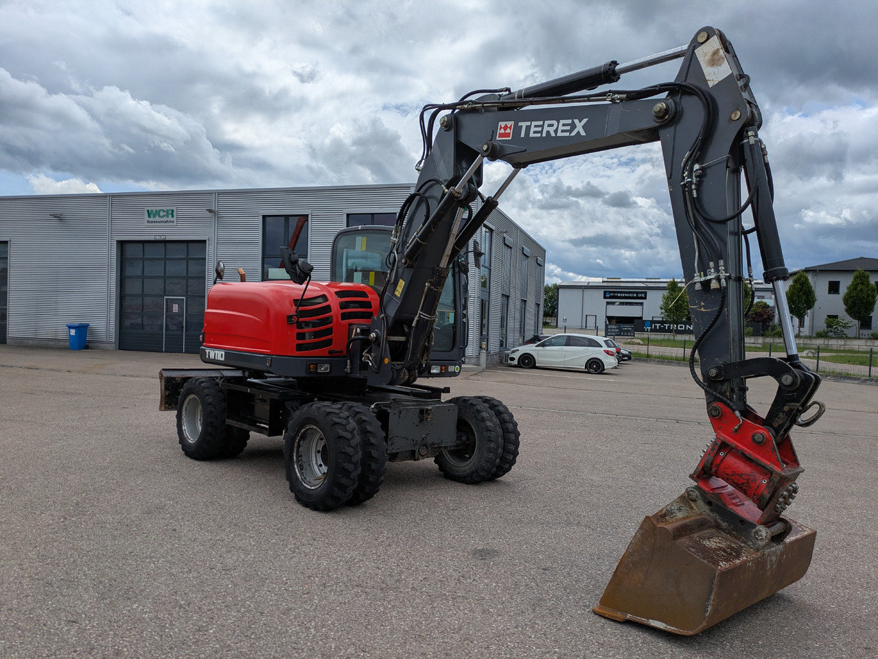 TEREX TW110 Mobilbagger Powertilt Rußpartikelfilter - Wheel excavator: picture 4 TEREX TW110 Mobilbagger Powertilt Rußpartikelfilter - Wheel excavator: picture 4