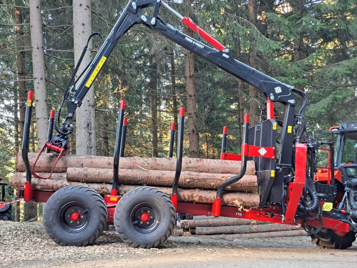 New Forestry trailer Farmi FT11-CR67-14 to.Rückewagen-NEU: picture 1
