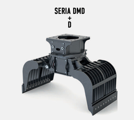 DEMOQ DMD 120 S Hydraulic Polyp -grab 695 kg - Grapple for Construction machinery: picture 3 DEMOQ DMD 120 S Hydraulic Polyp -grab 695 kg - Grapple for Construction machinery: picture 3