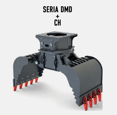 DEMOQ DMD 120 S Hydraulic Polyp -grab 695 kg - Grapple for Construction machinery: picture 2 DEMOQ DMD 120 S Hydraulic Polyp -grab 695 kg - Grapple for Construction machinery: picture 2
