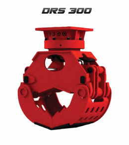 DEMOQ DRS300 Hydraulic Polyp -grab 390 kg - Grapple for Construction machinery: picture 1 DEMOQ DRS300 Hydraulic Polyp -grab 390 kg - Grapple for Construction machinery: picture 1