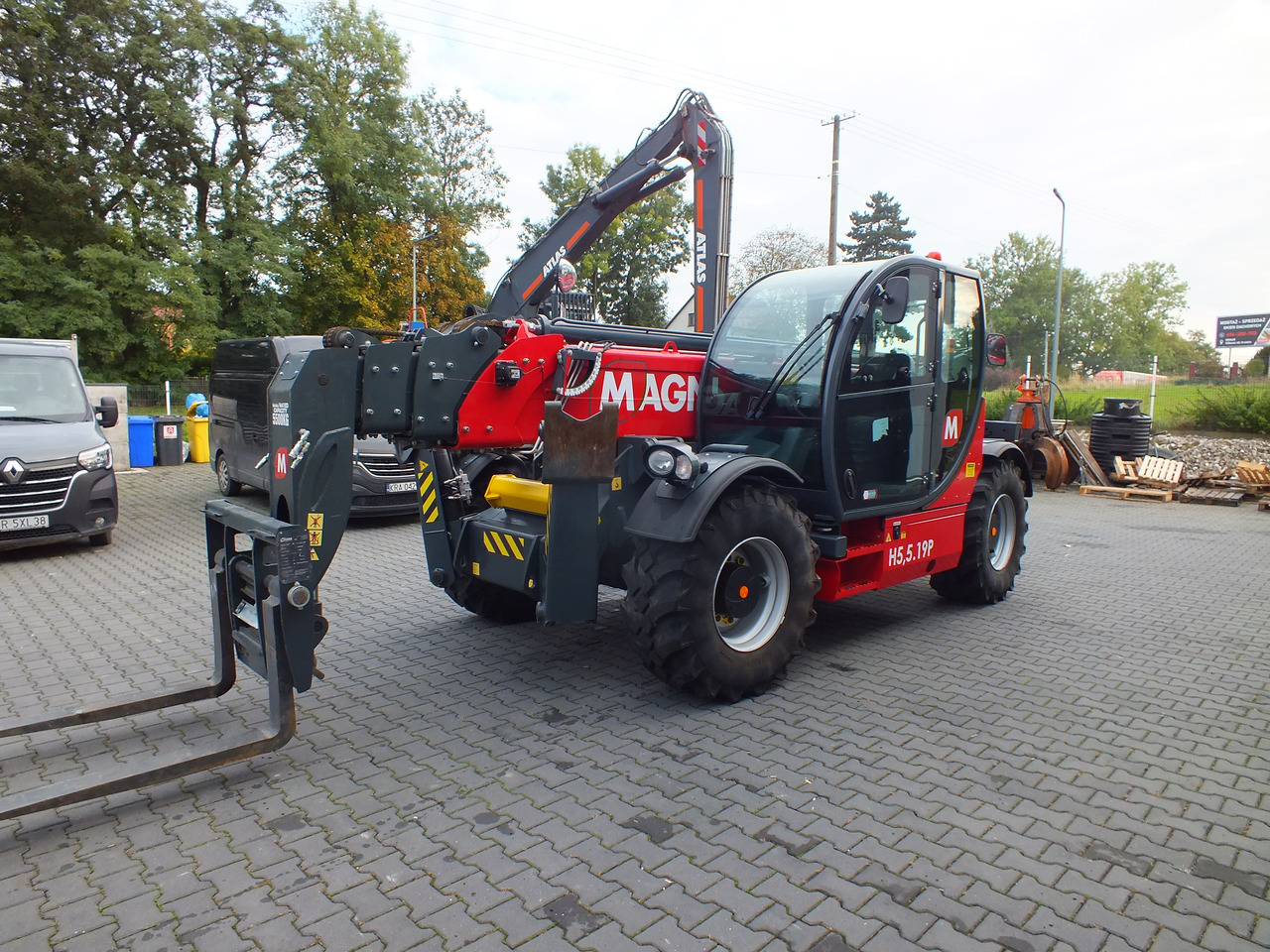 MAGNI TH5,5.19P - Telescopic wheel loader for Construction machinery: picture 5 MAGNI TH5,5.19P - Telescopic wheel loader for Construction machinery: picture 5