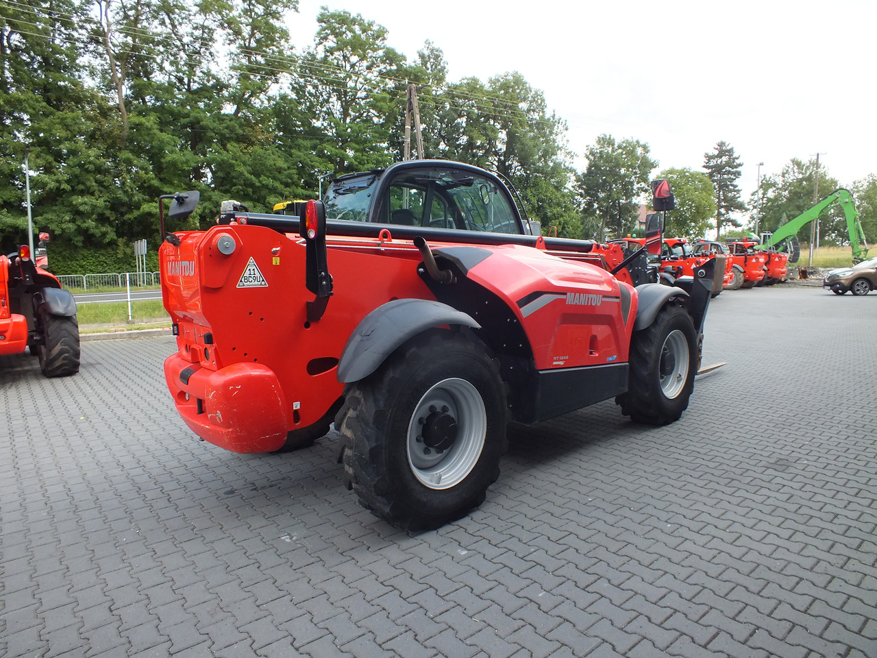 MANITOU MT1840 - Telescopic wheel loader for Excavator: picture 5 MANITOU MT1840 - Telescopic wheel loader for Excavator: picture 5