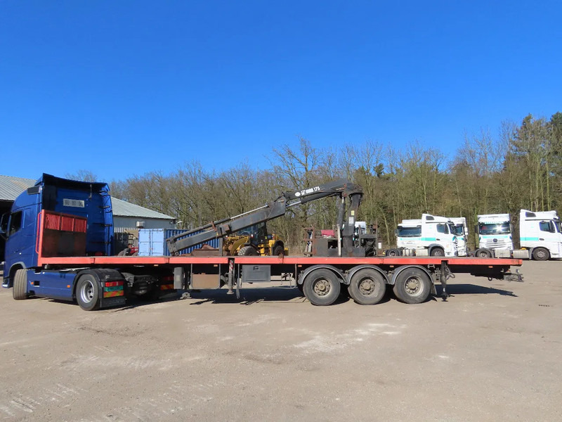 Kaiser HIAB  175, REMOTE control,  retractable - Dropside/ Flatbed semi-trailer: picture 2 Kaiser HIAB  175, REMOTE control,  retractable - Dropside/ Flatbed semi-trailer: picture 2