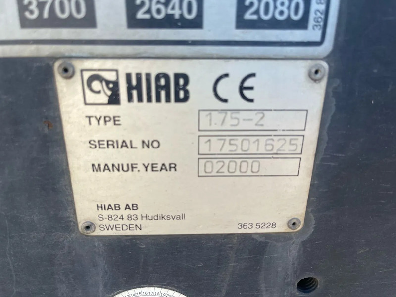 Kaiser HIAB  175, REMOTE control,  retractable - Dropside/ Flatbed semi-trailer: picture 5 Kaiser HIAB  175, REMOTE control,  retractable - Dropside/ Flatbed semi-trailer: picture 5