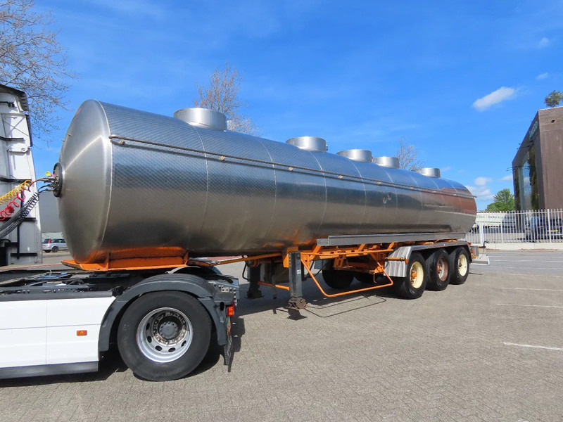 Magyar 5 compartments , 32500L FOOD, air susp, (5 DIFFERENT PRODUCTS) !! - Tank semi-trailer: picture 2 Magyar 5 compartments , 32500L FOOD, air susp, (5 DIFFERENT PRODUCTS) !! - Tank semi-trailer: picture 2