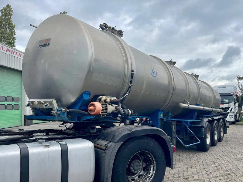 Magyar FOODS / WATER 28000 L, INOX, 1 COMP, spring susp, very good state! - Tank semi-trailer: picture 3 Magyar FOODS / WATER 28000 L, INOX, 1 COMP, spring susp, very good state! - Tank semi-trailer: picture 3