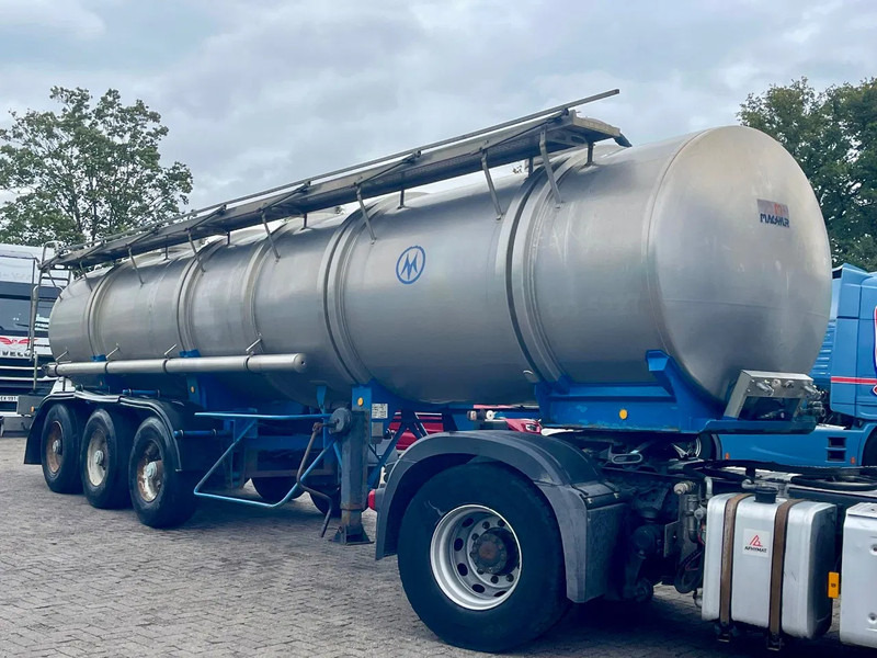 Magyar FOODS / WATER 28000 L, INOX, 1 COMP, spring susp, very good state! - Tank semi-trailer: picture 1 Magyar FOODS / WATER 28000 L, INOX, 1 COMP, spring susp, very good state! - Tank semi-trailer: picture 1