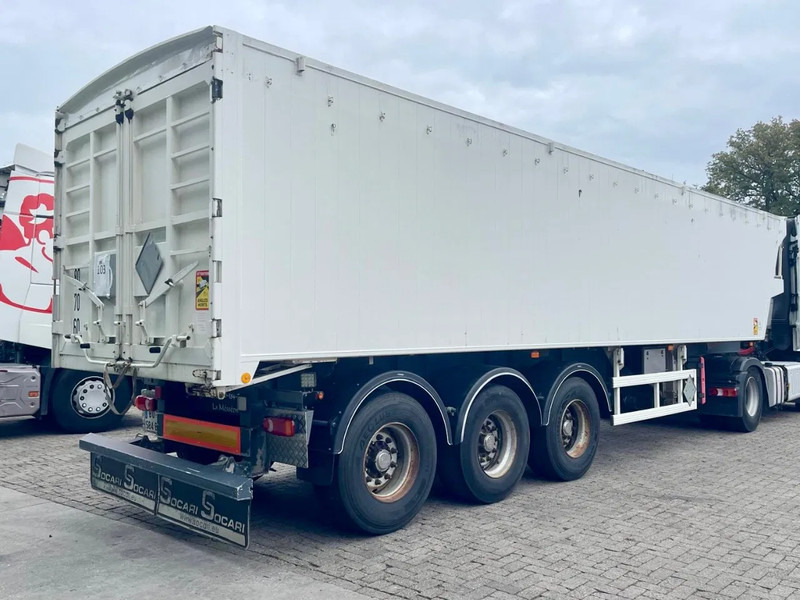 Samro Socari 48m3, 6560 kg, AIR/DISC BRAKES. Very good state - Tipper semi-trailer: picture 2 Samro Socari 48m3, 6560 kg, AIR/DISC BRAKES. Very good state - Tipper semi-trailer: picture 2