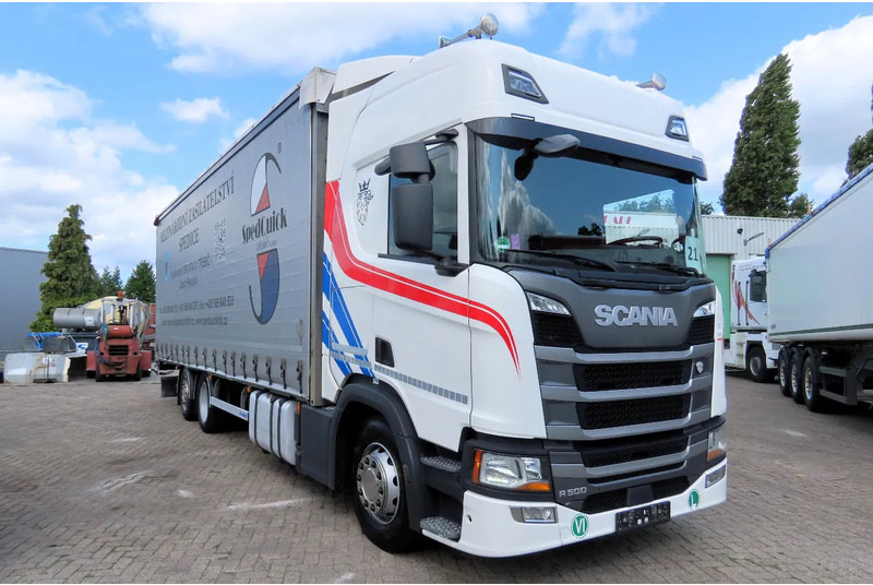 Scania R500 NGS 60M3, RETARDER, 2X FUEL TANK, FRIGO, FULL OPTION - Curtainsider truck: picture 3 Scania R500 NGS 60M3, RETARDER, 2X FUEL TANK, FRIGO, FULL OPTION - Curtainsider truck: picture 3
