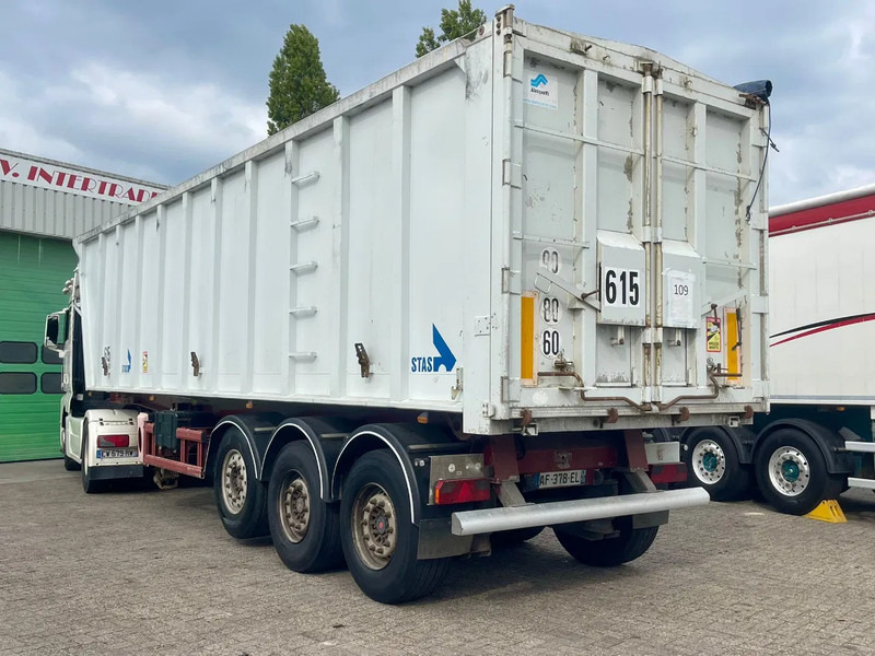 Stas TOP CONDITION 48m3, disc breaks, AIR SUSP, SAF AXLES! - Tipper semi-trailer: picture 1 Stas TOP CONDITION 48m3, disc breaks, AIR SUSP, SAF AXLES! - Tipper semi-trailer: picture 1
