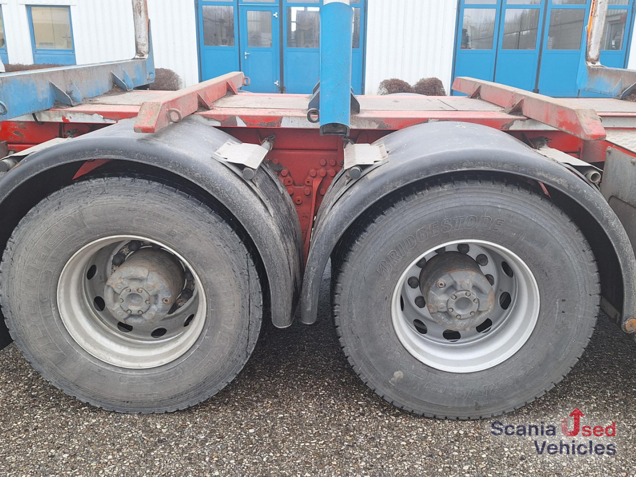 Log truck, Crane truck SCANIA R 580 B6x4NB+Epsilon M12 Z: picture 13