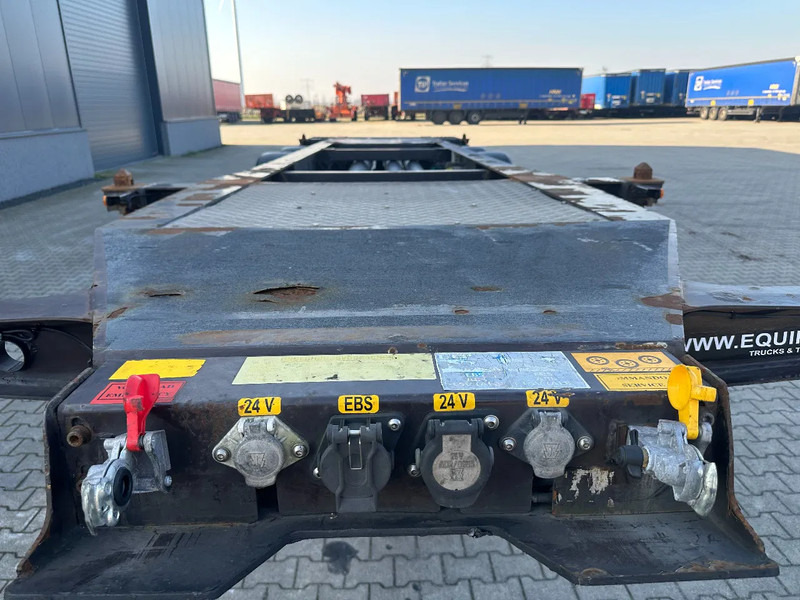 Container transporter/ Swap body semi-trailer Burg 20FT / 20FT SWAP ADR (EX/II, EX/III, FL, AT) Chassis, 3.690kg, SAF INTRADISC, 2x Liftaxle, NL-chassis, APK/ADR: 08-2025: picture 13