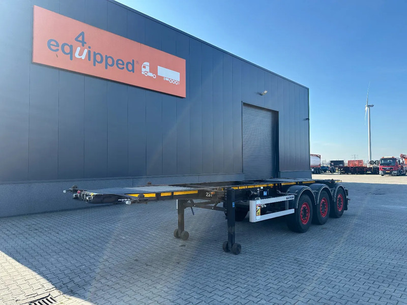 Burg 20FT / 20FT SWAP ADR (EX/II, EX/III, FL, AT), Leergewicht : 3.690kg, SAF INTRADISC, 2x Liftachse, NL-Chassis - Container transporter/ Swap body semi-trailer: picture 1 Burg 20FT / 20FT SWAP ADR (EX/II, EX/III, FL, AT), Leergewicht : 3.690kg, SAF INTRADISC, 2x Liftachse, NL-Chassis - Container transporter/ Swap body semi-trailer: picture 1