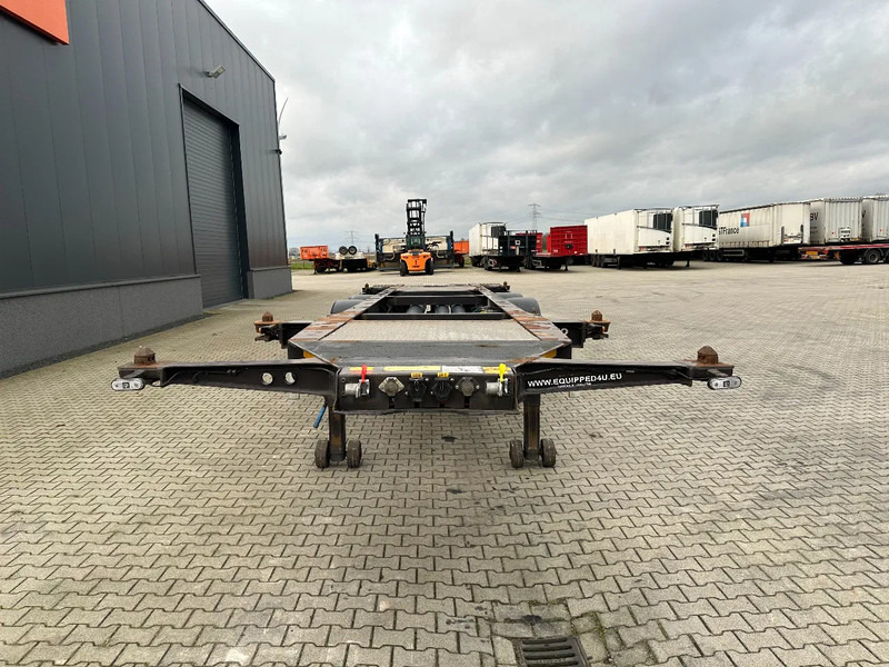 Burg 20FT ADR (EX/II, EX/III, FL, AT) Chassis, Empty weight : 3.690kg, SAF INTRADISC, 2x Liftaxle, NL-chassis - Container transporter/ Swap body semi-trailer: picture 5 Burg 20FT ADR (EX/II, EX/III, FL, AT) Chassis, Empty weight : 3.690kg, SAF INTRADISC, 2x Liftaxle, NL-chassis - Container transporter/ Swap body semi-trailer: picture 5