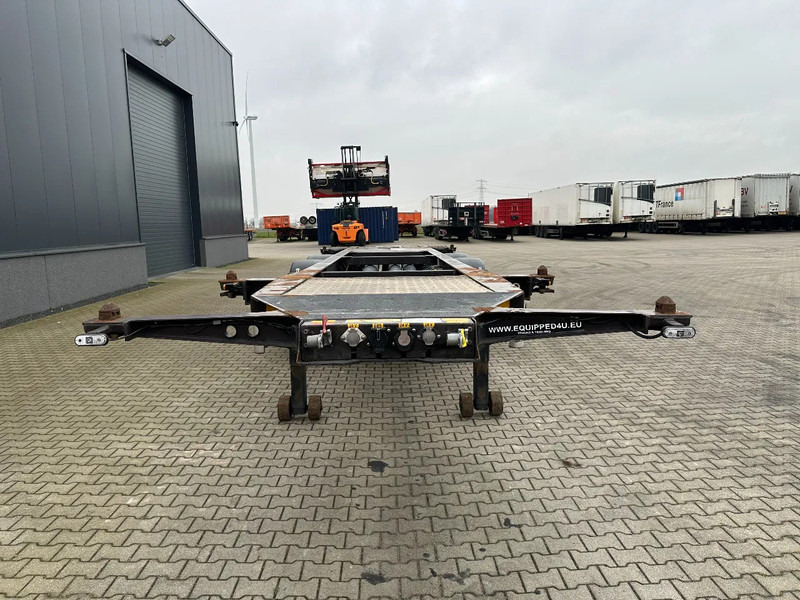 Burg 20FT ADR (EX/II, EX/III, FL, AT) Chassis, Empty weight : 3.690kg, SAF INTRADISC, 2x Liftaxle, NL-chassis - Container transporter/ Swap body semi-trailer: picture 5 Burg 20FT ADR (EX/II, EX/III, FL, AT) Chassis, Empty weight : 3.690kg, SAF INTRADISC, 2x Liftaxle, NL-chassis - Container transporter/ Swap body semi-trailer: picture 5