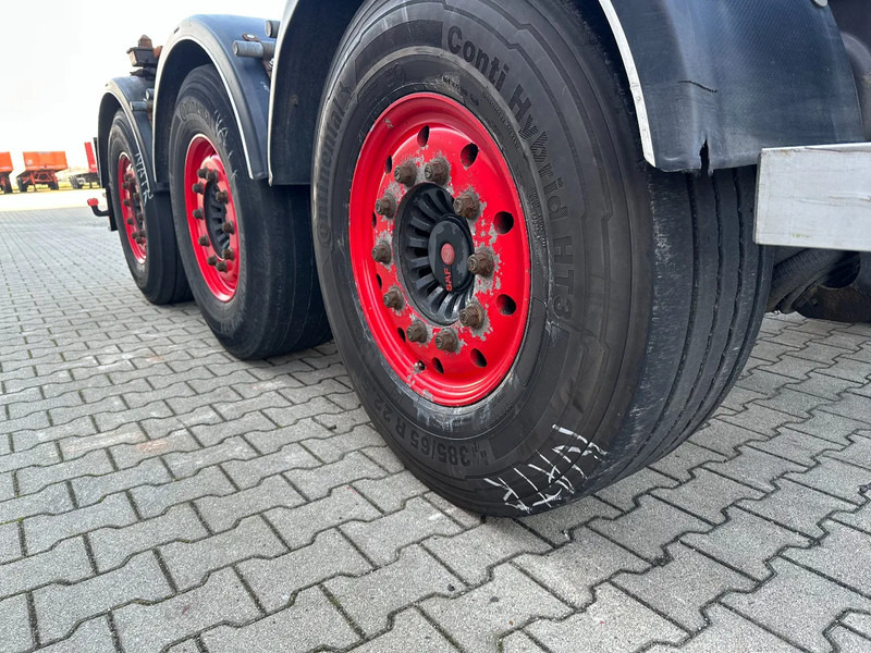Container transporter/ Swap body semi-trailer Burg 20FT ADR (EX/II, EX/III, FL, AT), Leeggewicht: 3.690kg, SAF INTRADISC, 2x liftaxle, ALCOA, NL-Chassis: picture 14