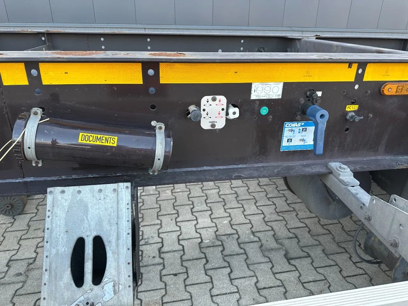 Container transporter/ Swap body semi-trailer Burg 20FT ADR (EX/II, EX/III, FL, AT), Leeggewicht: 3.690kg, SAF INTRADISC, 2x liftaxle, ALCOA, NL-Chassis: picture 11