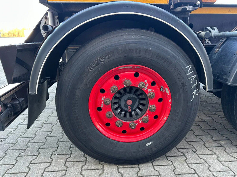 Container transporter/ Swap body semi-trailer Burg 20FT ADR (EX/II, EX/III, FL, AT), Leeggewicht: 3.690kg, SAF INTRADISC, 2x liftaxle, ALCOA, NL-Chassis: picture 13