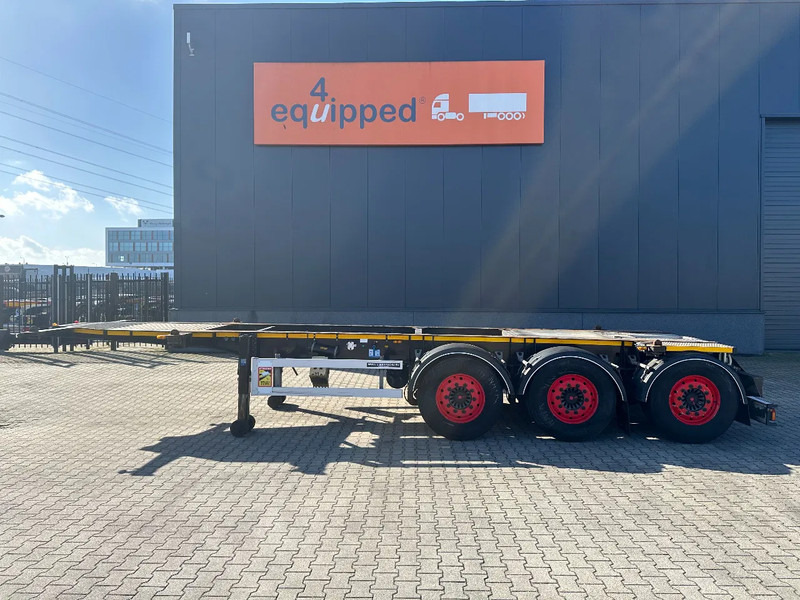 Burg 20FT ADR (EX/II, EX/III, FL, AT), Leergewicht : 3.690kg, SAF INTRADISC, 2x Liftachse, NL-Chassis - Container transporter/ Swap body semi-trailer: picture 2 Burg 20FT ADR (EX/II, EX/III, FL, AT), Leergewicht : 3.690kg, SAF INTRADISC, 2x Liftachse, NL-Chassis - Container transporter/ Swap body semi-trailer: picture 2