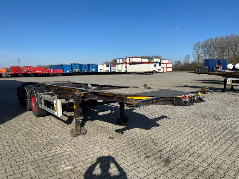 Burg 20FT ADR (EX/II, EX/III, FL, AT), Leergewicht : 3.690kg, SAF INTRADISC, 2x Liftachse, NL-Chassis - Container transporter/ Swap body semi-trailer: picture 5 Burg 20FT ADR (EX/II, EX/III, FL, AT), Leergewicht : 3.690kg, SAF INTRADISC, 2x Liftachse, NL-Chassis - Container transporter/ Swap body semi-trailer: picture 5