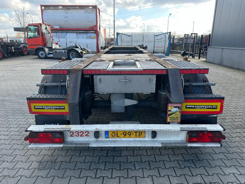 Burg 20FT ADR (EX/II, EX/III, FL, AT), Leergewicht : 3.690kg, SAF INTRADISC, 2x Liftachse, NL-Chassis - Container transporter/ Swap body semi-trailer: picture 4 Burg 20FT ADR (EX/II, EX/III, FL, AT), Leergewicht : 3.690kg, SAF INTRADISC, 2x Liftachse, NL-Chassis - Container transporter/ Swap body semi-trailer: picture 4