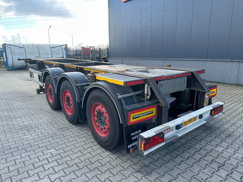 Burg 20FT ADR (EX/II, EX/III, FL, AT), Leergewicht : 3.690kg, SAF INTRADISC, 2x Liftachse, NL-Chassis - Container transporter/ Swap body semi-trailer: picture 3 Burg 20FT ADR (EX/II, EX/III, FL, AT), Leergewicht : 3.690kg, SAF INTRADISC, 2x Liftachse, NL-Chassis - Container transporter/ Swap body semi-trailer: picture 3