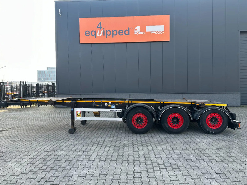 Burg 20FT ADR (EX/II, EX/III, FL, AT), Leergewicht: 3.690kg, SAF INTRADISC, 2x liftaxle, ALCOA, NL-Chassis - Container transporter/ Swap body semi-trailer: picture 2 Burg 20FT ADR (EX/II, EX/III, FL, AT), Leergewicht: 3.690kg, SAF INTRADISC, 2x liftaxle, ALCOA, NL-Chassis - Container transporter/ Swap body semi-trailer: picture 2