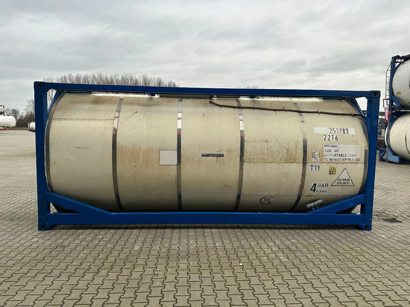 CIMC 20FT ISO 24.960L UN PORTABLE T11 5Y+CSC-TEST: 08/2027 - Storage tank: picture 3 CIMC 20FT ISO 24.960L UN PORTABLE T11 5Y+CSC-TEST: 08/2027 - Storage tank: picture 3