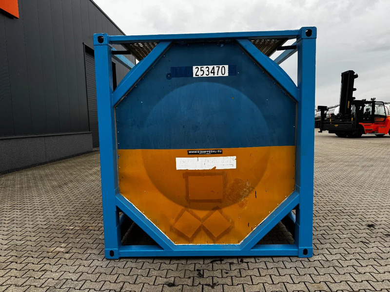 CIMC 20FT ISO / 25.010L / 1-COMP. / 22T6 / UN Portable / T11 / 5Y ADR- + CSC test: 02-2027 - Storage tank: picture 5 CIMC 20FT ISO / 25.010L / 1-COMP. / 22T6 / UN Portable / T11 / 5Y ADR- + CSC test: 02-2027 - Storage tank: picture 5